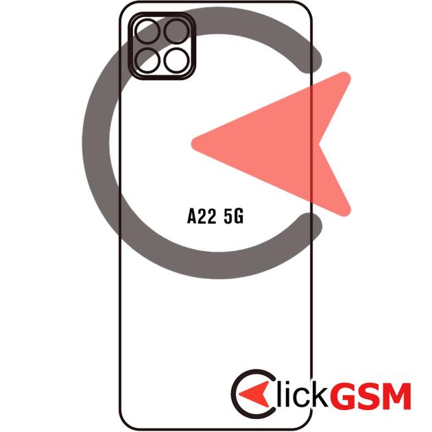 Folie Protectie Spate Skin Matte Samsung Galaxy A22 5G