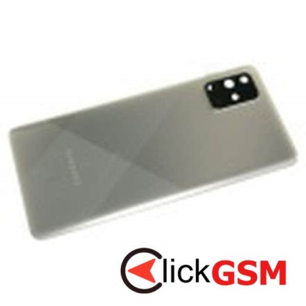 Capac Spate cu Geam Camera Argintiu Samsung Galaxy A71 6ns
