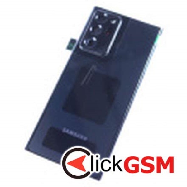 Capac Spate cu Geam Camera Negru Samsung Galaxy Note20 Ultra 1kq7
