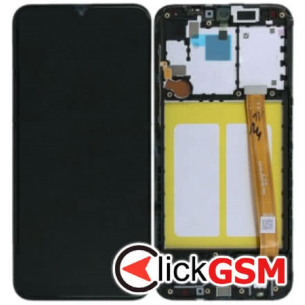Display cu TouchScreen, Rama Negru Samsung Galaxy A20e 2f21