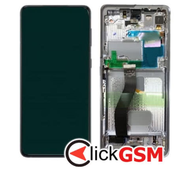 Display Original cu TouchScreen Negru Samsung Galaxy S21 Ultra 5G 2dp1
