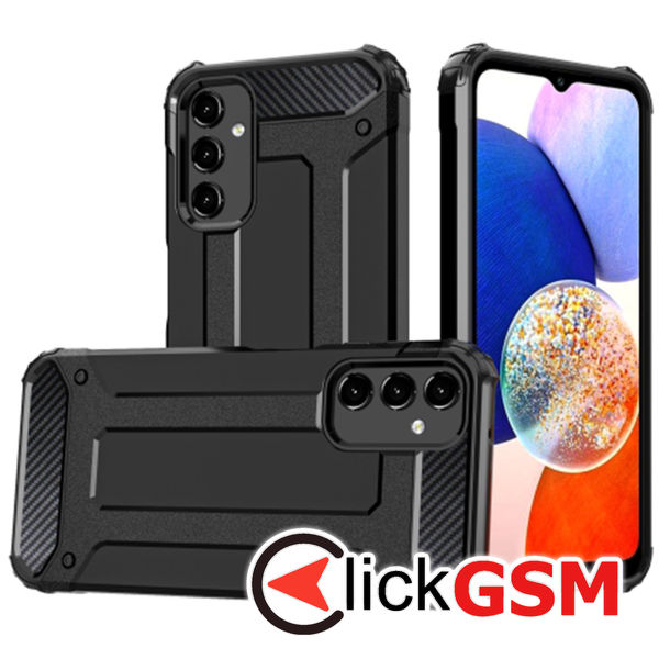 Accesoriu Husa Hybrid Armor Negru Samsung Galaxy A14