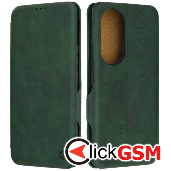 Accesoriu Husa Safe Wallet Verde Honor 90