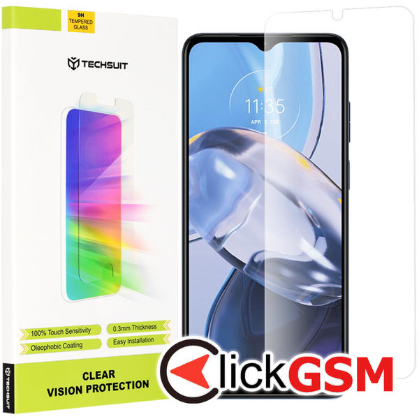 Accesoriu Folie Clear Vision Transparenta Motorola Moto E22