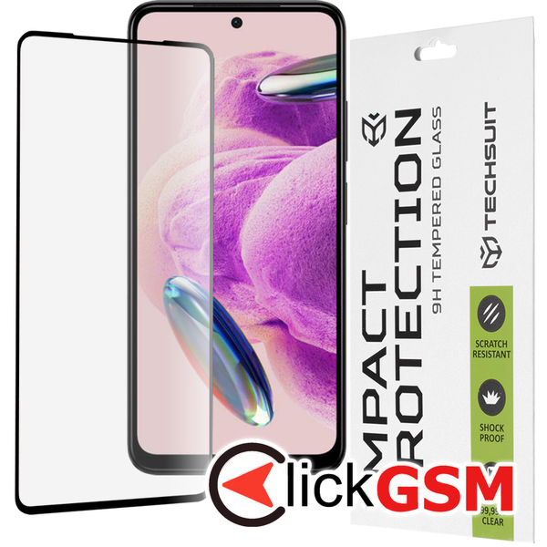 Accesoriu Folie Securizata Negru Xiaomi RedMi Note 12S