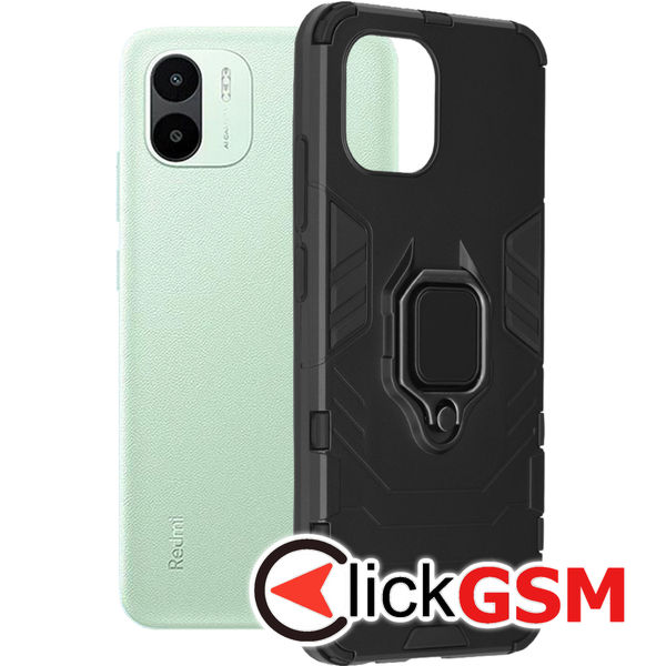 Accesoriu Husa Silicone Shield Negru Xiaomi Redmi A2