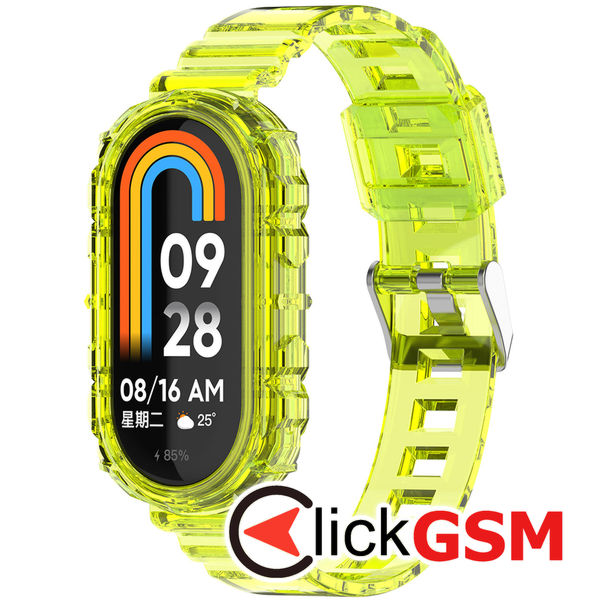 Accesoriu Curea Smartwatch Galben Xiaomi Band 8