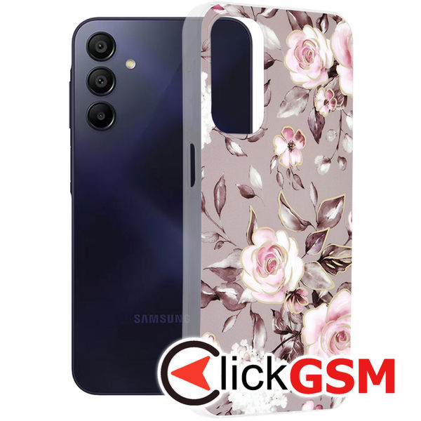 Accesoriu Husa Marble Gri Samsung Galaxy A15 5G