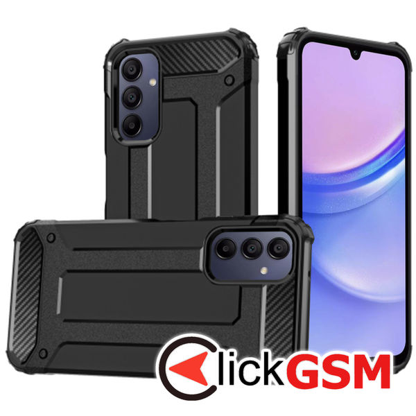 Accesoriu Husa Hybrid Armor Negru Samsung Galaxy A15 5G