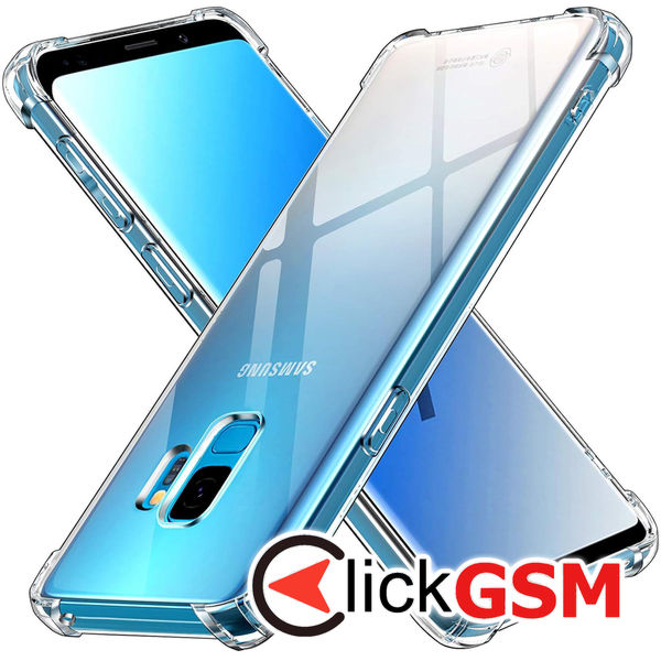 Accesoriu Husa Shockproof Transparenta Samsung Galaxy S9