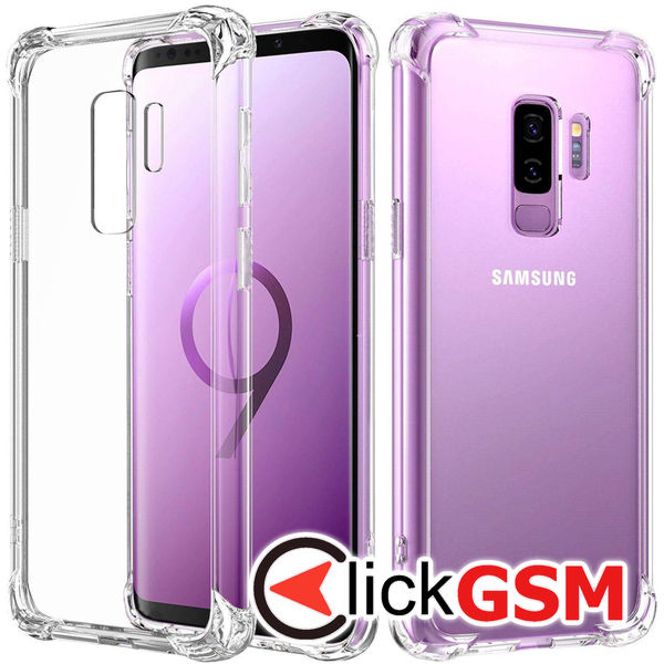 Accesoriu Husa Shockproof Transparenta Samsung Galaxy S9+