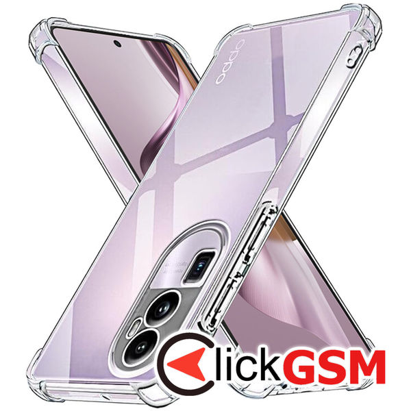 Accesoriu Husa Shockproof Transparenta Oppo Reno10 Pro+