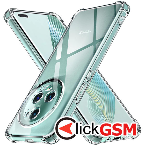 Accesoriu Husa Shockproof Transparenta Honor Magic5 Pro