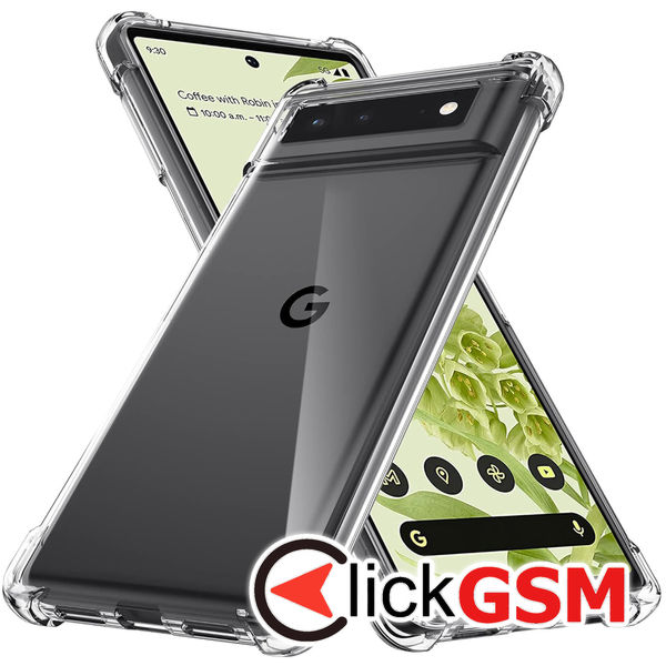 Accesoriu Husa Shockproof Transparenta Google Pixel 6 Pro