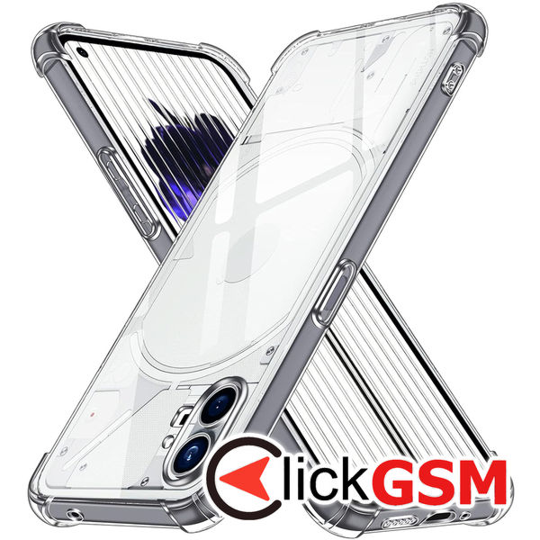 Accesoriu Husa Shockproof Transparenta Nothing Phone 1