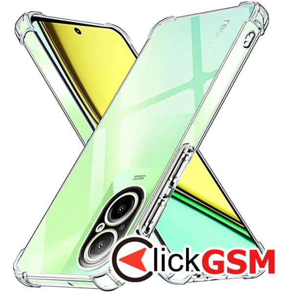 Accesoriu Husa Shockproof Transparenta Realme C67 4G