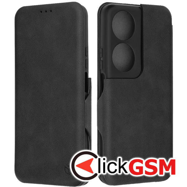 Accesoriu Husa Safe Wallet Negru Honor X7b