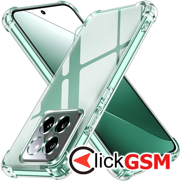 Accesoriu Husa Shockproof Transparenta Xiaomi 14 Pro