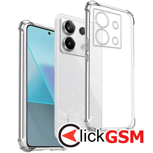 Accesoriu Husa Shockproof Transparenta Xiaomi POCO X6