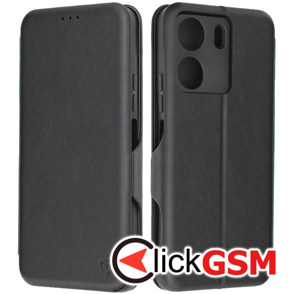 Accesoriu Husa Safe Wallet Negru Xiaomi POCO C65