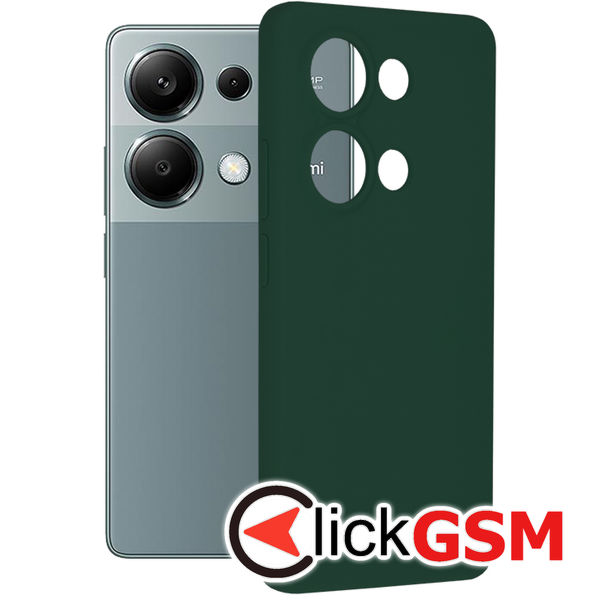 Accesoriu Husa Soft Edge Verde Xiaomi POCO M6 Pro