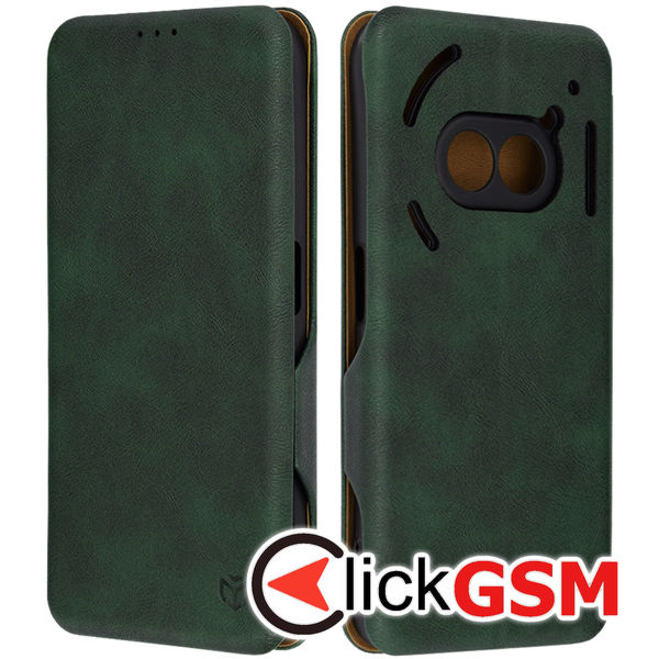 Accesoriu Husa Safe Wallet Verde Nothing Phone 2a