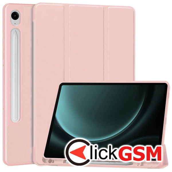 Accesoriu Husa Flex Roz Samsung Galaxy Tab S9 FE