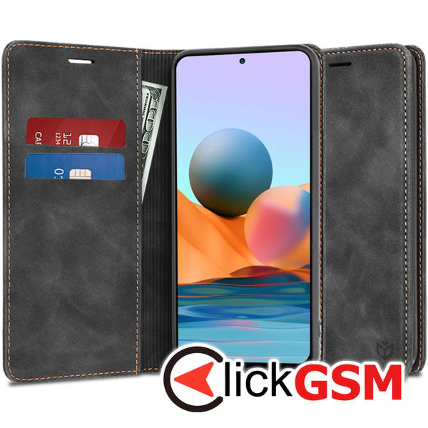 Accesoriu Husa Confy Negru Xiaomi Redmi Note 10 Pro