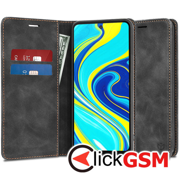 Accesoriu Husa Confy Negru Xiaomi Redmi Note 9 Pro