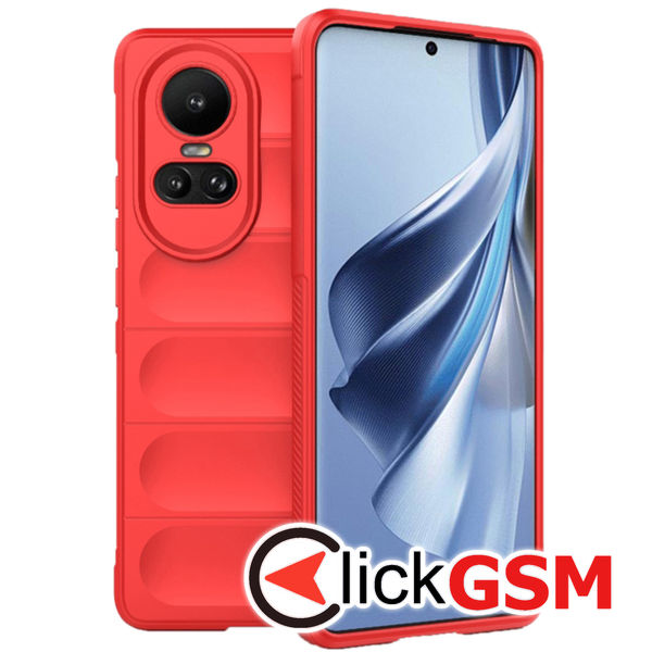 Accesoriu Husa Magic Shield Rosu Oppo Reno10 Pro