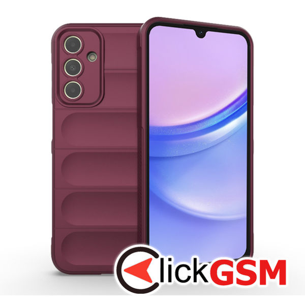 Accesoriu Husa Magic Shield Bordo Samsung Galaxy A15 5G