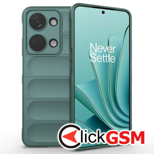 Accesoriu Husa Magic Shield Verde OnePlus Nord 3 5G