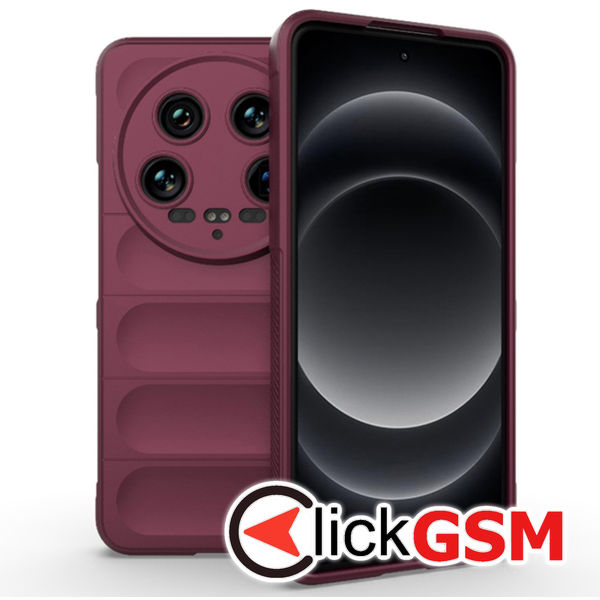 Accesoriu Husa Magic Shield Bordo Xiaomi 14 Ultra