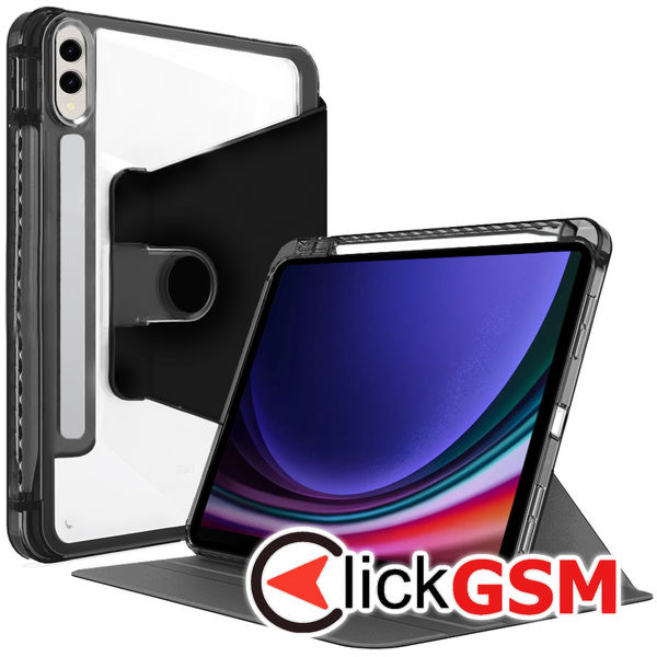 Accesoriu Husa Crystal Vision Negru Samsung Galaxy Tab S9+