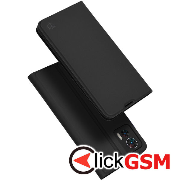 Accesoriu Husa Magskin Book Negru Motorola Edge 30 Neo