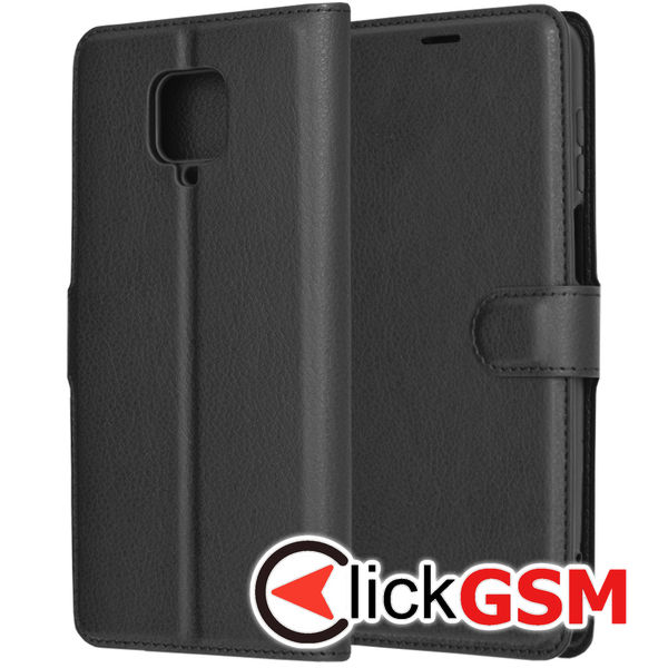 Accesoriu Husa Carte Negru Xiaomi Redmi Note 9 Pro