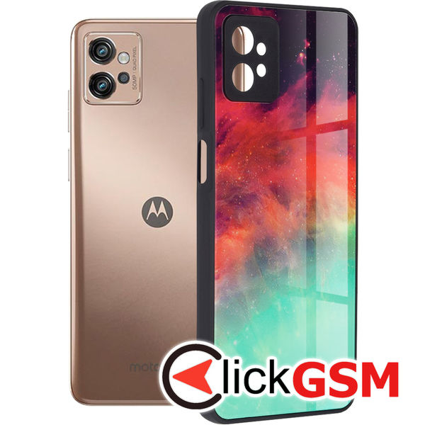 Accesoriu Husa Glaze Turcoaz Motorola Moto G32