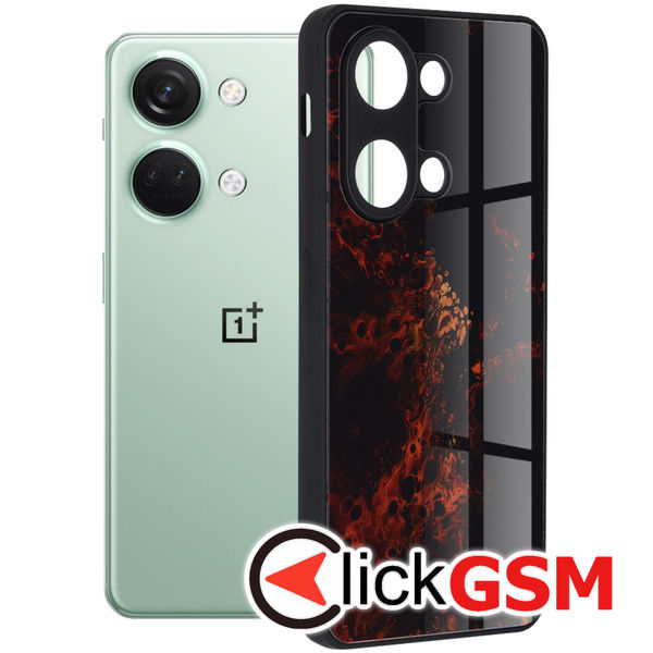 Accesoriu Husa Glaze Rosu OnePlus Nord 3 5G