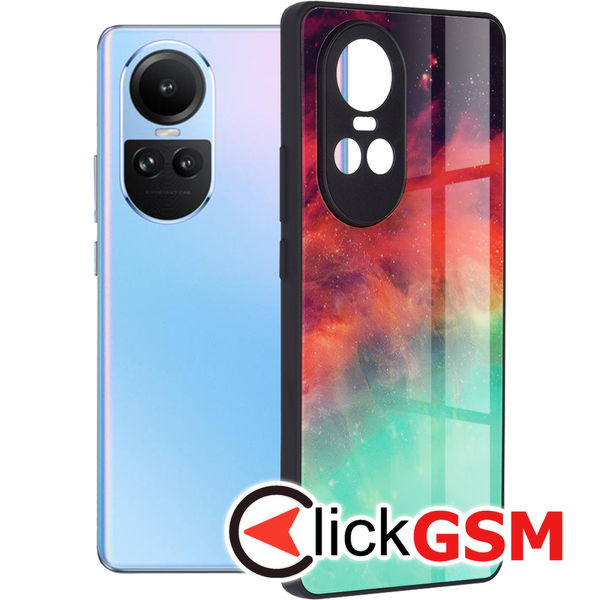 Accesoriu Husa Glaze Turcoaz Oppo Reno10 Pro