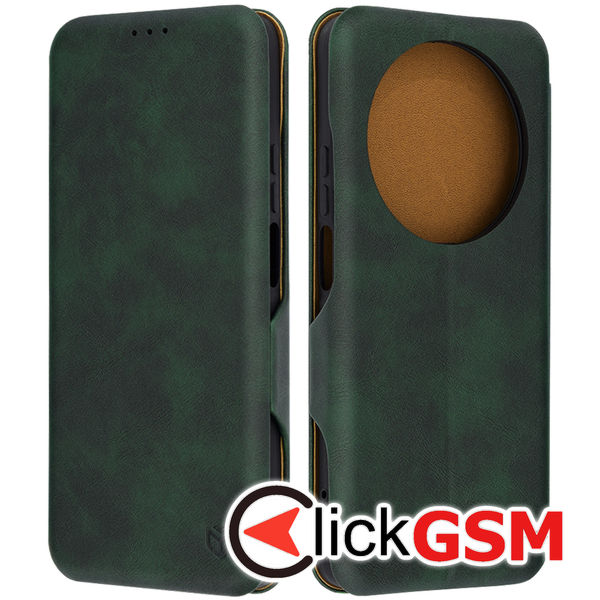 Accesoriu Husa Safe Wallet Verde Huawei Nova 12i