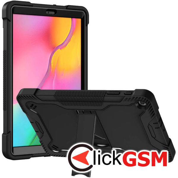 Accesoriu Husa Rugged Negru Samsung Galaxy Tab A 10.1