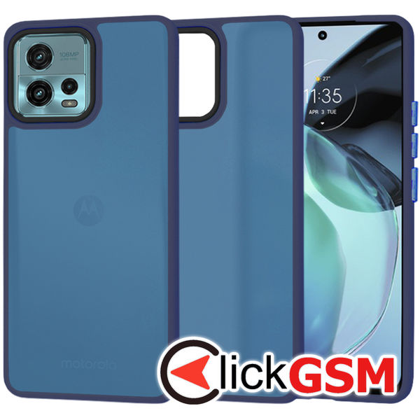 Accesoriu Husa Halo Bleumarin Motorola Moto G72