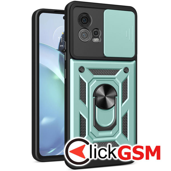 Accesoriu Husa CamShield Verde Motorola Moto G72