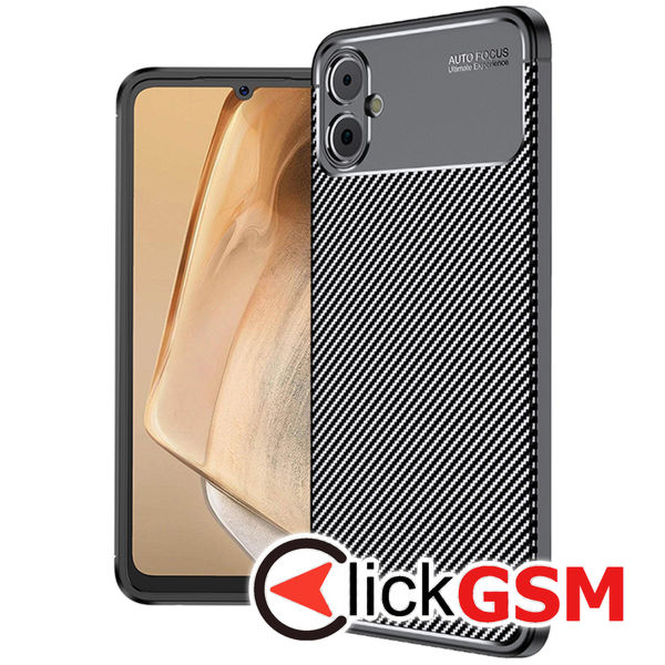 Accesoriu Husa Carbon Fiber Negru Samsung Galaxy A05