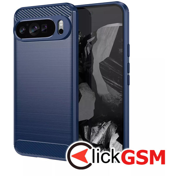 Accesoriu Carbon Silicone Google Pixel 9 Pro