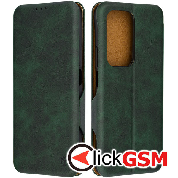 Accesoriu Husa Safe Wallet Verde Honor 200 Lite