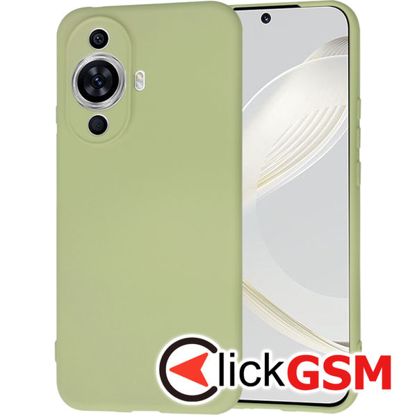 Accesoriu Husa SoftFlex Verde Huawei Nova 11