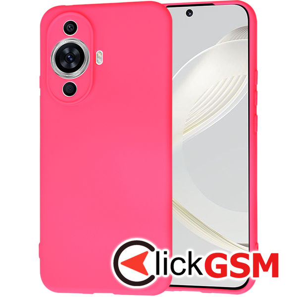 Accesoriu Husa SoftFlex Fucsia Huawei Nova 11