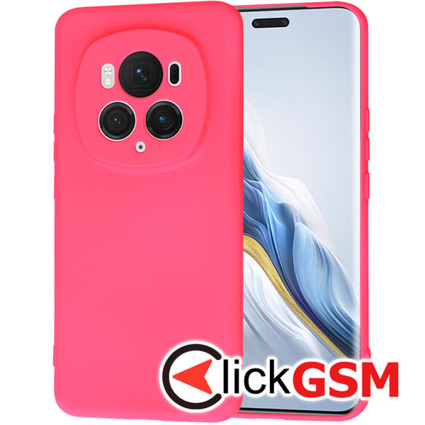 Accesoriu Husa SoftFlex Fucsia Honor Magic6 Pro