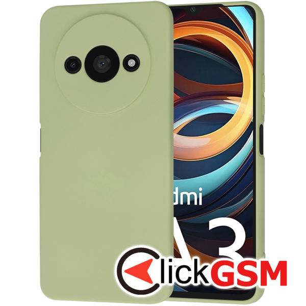 Accesoriu Husa SoftFlex Verde Xiaomi Redmi A3